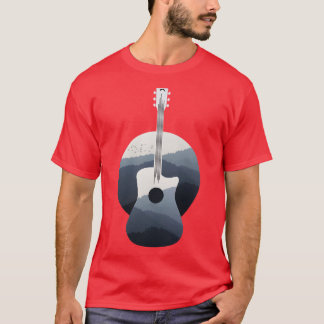 Camiseta Montañas de la guitarra