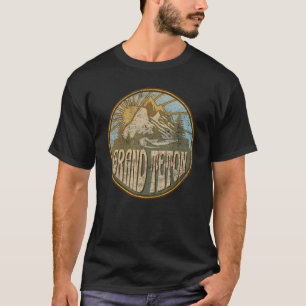 Camiseta Montañas de la Naturaleza Grand Teton Wyoming Send