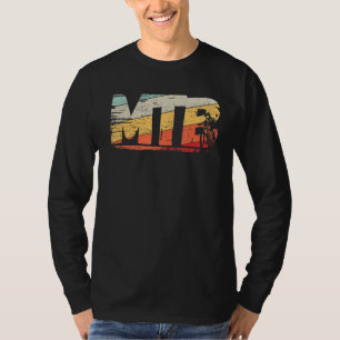 Camiseta Montañas de la Naturaleza Mtb Montañas de Olas Ret