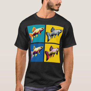 Camiseta Montañas de la Nube Blanca Oro Minnow Guay Aquariu