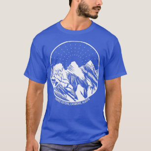 Camiseta Montañas de las tres hermanas Canmore Alberta Cana