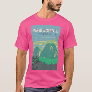 Camiseta Montañas de Mármol Vietnam Viajes Arte Viaje Viaje