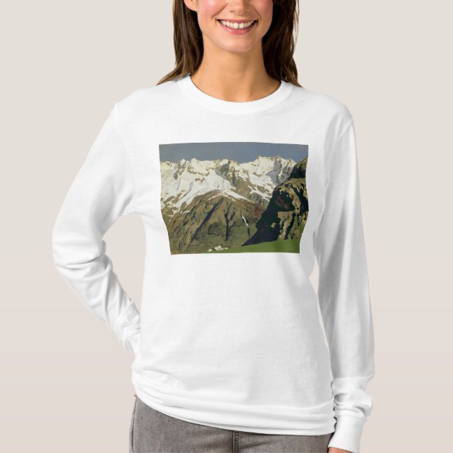 Camiseta Montañas de Mont Blanc, 1897 (Anverso)