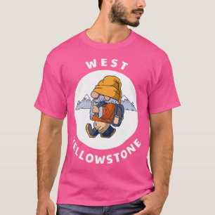 Camiseta Montañas de Montana y Yellowstone occidentales Sen