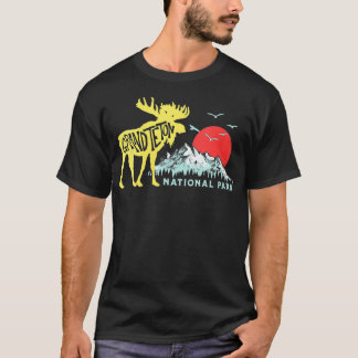 Camiseta Montañas de Moose T del Parque Nacional del Gran T