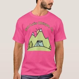 Camiseta Montañas de San Luis Obispo Camping Senderismo