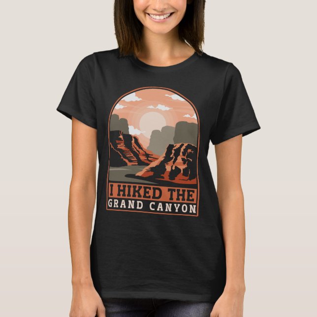 Camiseta Montañas De Senderismo Diversas Que Recorrí El Gra (Anverso)