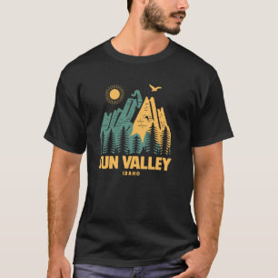 Camiseta Montañas de Sun Valley Idaho Senderismo al aire li