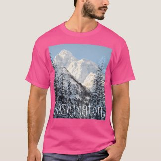 Camiseta Montañas De Washington Del Norte Cascadas Activas