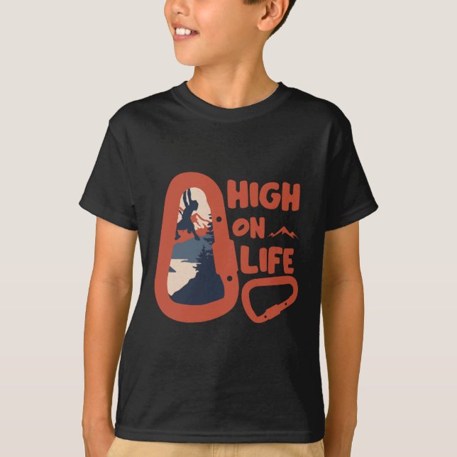Camiseta Montañas del alpinismo (Anverso)