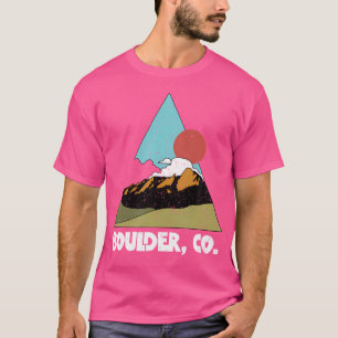 Camiseta Montañas del Colorado de Boulder