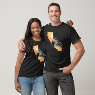 Camiseta Montañas del contorno de California
