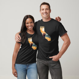 Camiseta Montañas del contorno de California