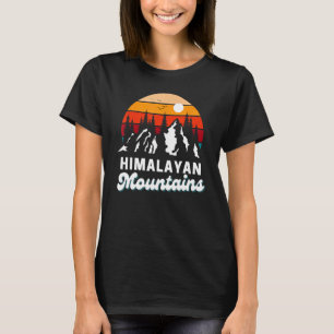 Camiseta Montañas del Himalaya Senderismo por la naturaleza