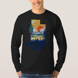 Camiseta Montañas del Orgullo del Estado Natural de Utah en