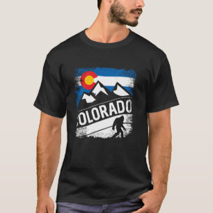 Camiseta Montañas del Sendero Bigfoot Colorado