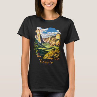 Camiseta Montañas del Valle de Yosemite Naturaleza Viaje