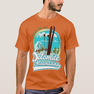 Camiseta Montañas Dolomitas Esquina de Italia 1