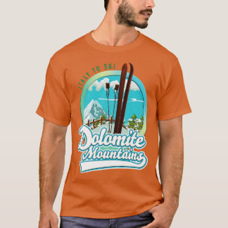 Camiseta Montañas Dolomitas Esquina de Italia 1