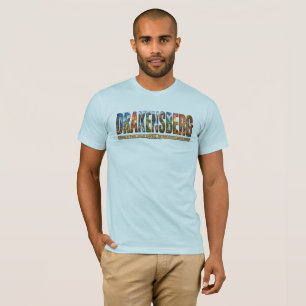 Camiseta Montañas Drakensberg Sudáfrica Paisaje dramático