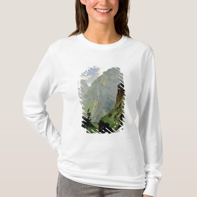 Camiseta Montañas en Europa, 1876 (Anverso)