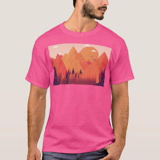 Camiseta Montañas excursionismo por la naturaleza