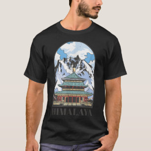 Camiseta Montañas Himalaya Montañismo Monte Everest Himal