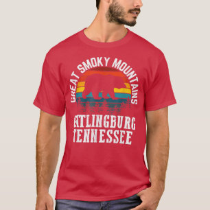 Camiseta Montañas humeantes con tennessee Gatlinburg Na
