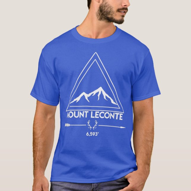 Camiseta Montañas humeantes Mount Mt LeConte Tennessee (Anverso)