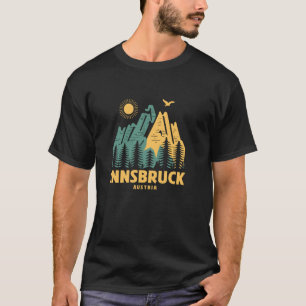 Camiseta Montañas Innsbruck Austria Senderismo Exterior Vin