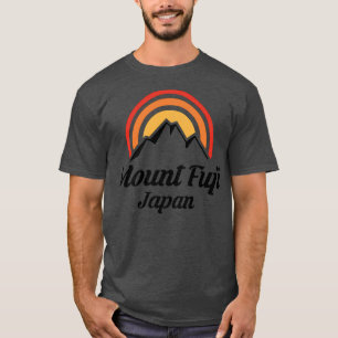 Camiseta Montañas japonesas del Monte Fuji