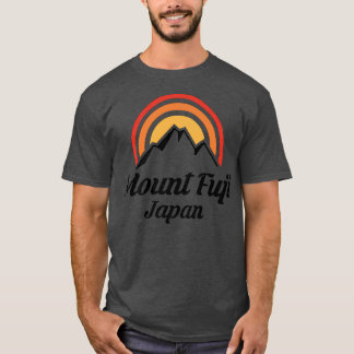 Camiseta Montañas japonesas del Monte Fuji