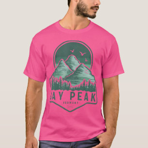 Camiseta Montañas Jay Peak Vermont Senderismo al aire libre