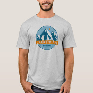 Camiseta Montañas Laurentianas Quebec Canadá