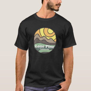 Camiseta Montañas Lone Pine California CA Vacation Souveni