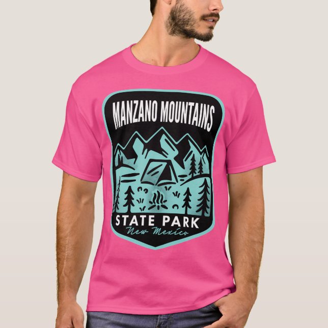 Camiseta Montañas Manzano Parque Estatal Nuevo México Activ (Anverso)