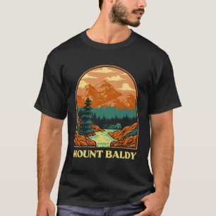 Camiseta Montañas Montañas Baldy Retro Us Amor de la Natura