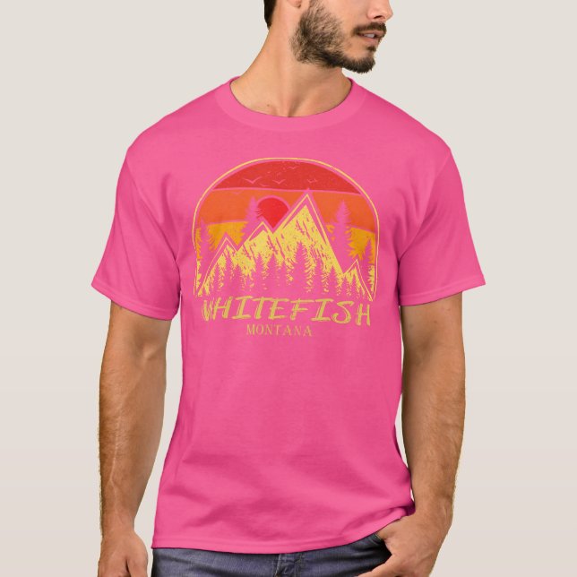 Camiseta Montañas Montañas Montana Mt Senderismo (Anverso)
