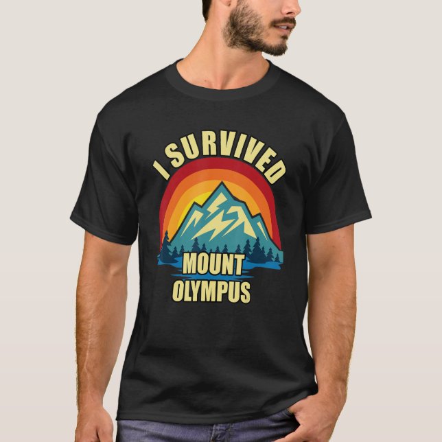 Camiseta Montañas Montañas Montañas Montañosas (Anverso)