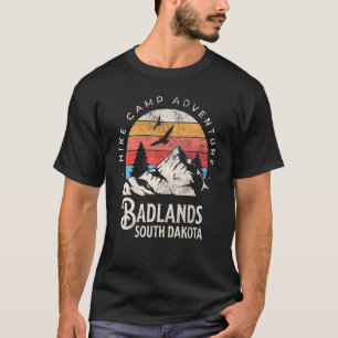 Camiseta Montañas montañosas de la naturaleza de Dakota del