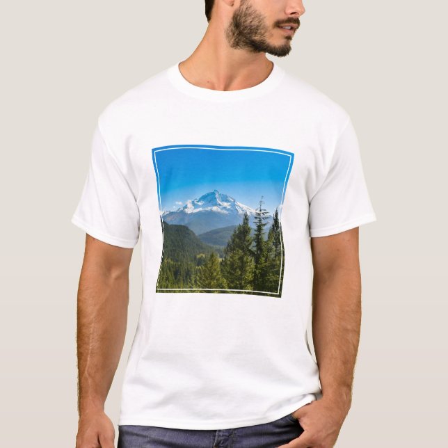 Camiseta Montañas | Monte Hood Oregon (Anverso)