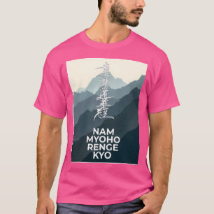 Camiseta (Montañas) Nam Myoho Renge Kyo