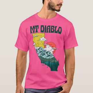 Camiseta Montañas naturales del Monte Diablo de California