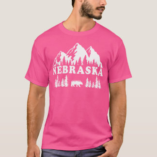 Camiseta Montañas Nebraska Senderismo