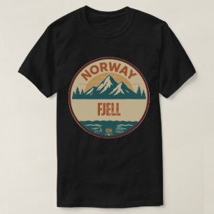 Camiseta Montañas, Noruega Norway