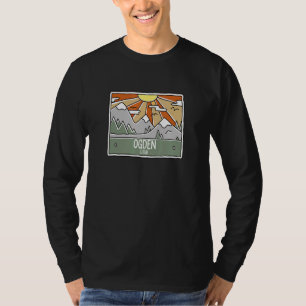 Camiseta Montañas Ogden Utah, recuerdo de vacaciones de UT