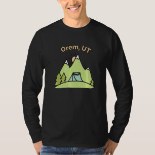 Camiseta Montañas Orem Ut Senderismo Escalada Camping & Out