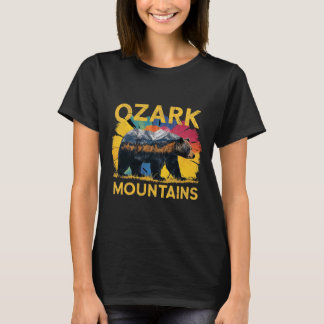 Camiseta Montañas Ozark Arkansas Cabalgatas de Senderismo p