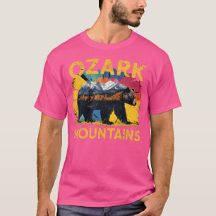 Camiseta Montañas Ozark Arkansas Cabalgatas de Senderismo p