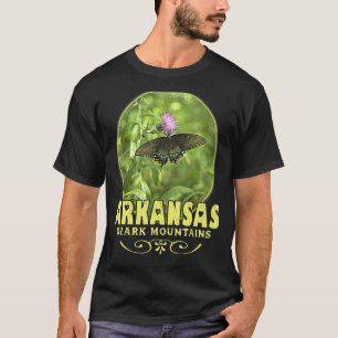 Camiseta Montañas Ozark Arkansas Mariposa Nat